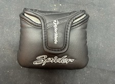 TaylorMade Spider X Chalk Mallet Putter Headcover Black White Golf Club Cover