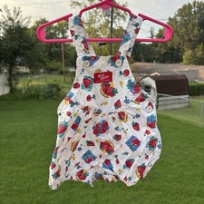 Rare Vintage OshKosh B Gosh Baby Bubble Romper VestBak 12 M Fruit Strawberry