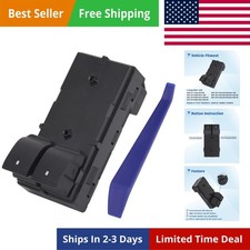 Power Window Control Switch Button Front Left Driver Side Compatible with 200...