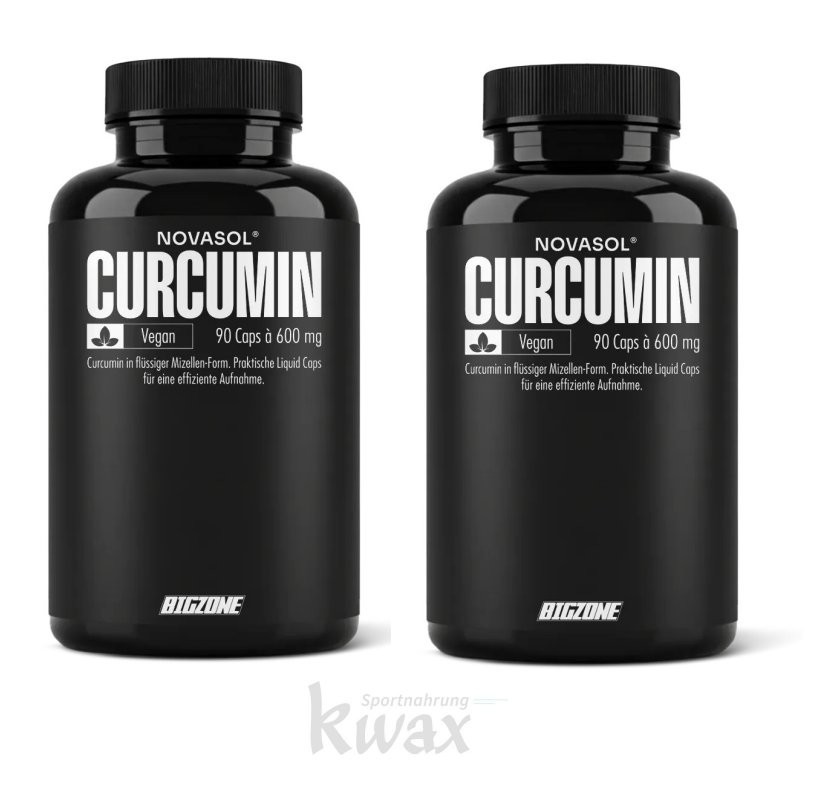 Big Zone NovaSol® Curcumin Liquid Kapseln 02 kg Veganfreundlich - Bild 3