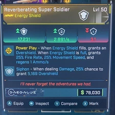 Borderlands 4 ⭐️ SUPER SOLDIER OP DOUBLE SIPHON ROLL 25% All PLATFORMS