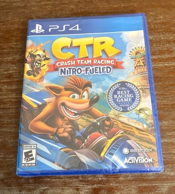 CTR CRASH TEAM RACING NITRO FUELED PS4 Playstation Brand New Factory Sealed MINT