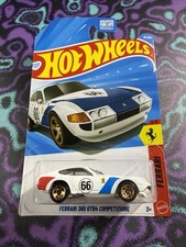   2026 Hot Wheels Ferrari 365 GTB4 Competizione White 62/250 HTF