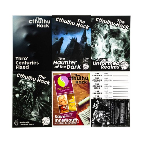 All Rolled RPG Deep One All the Books - The Cthulhu Hack Elder Sign w/T ...