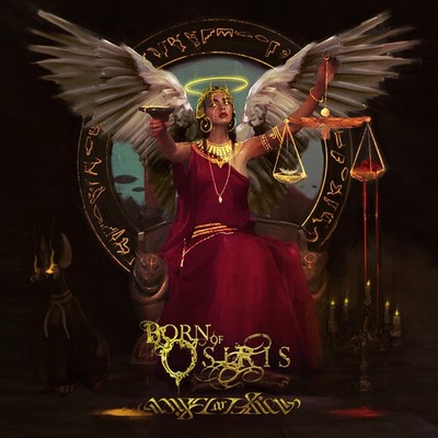 Born of Osiris - Angel Or Alien (Ultra Clear w/ Neon Pink & Black Splatter) [New