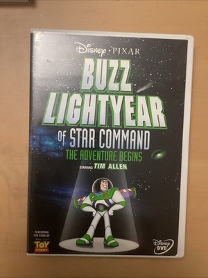 Buzz Lightyear of Star Command: The Adventure Begins (DVD, 2000) Tim Allen