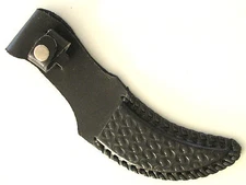 LEATHER SHEATH WITH BELT LOOP FOR UP TO A ( 4 & 1/4" ) SKINNING KNIFE  
