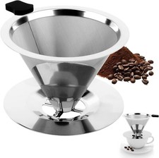 Kaffeefilter Edelstah Wiederverwendbar Dauer ...