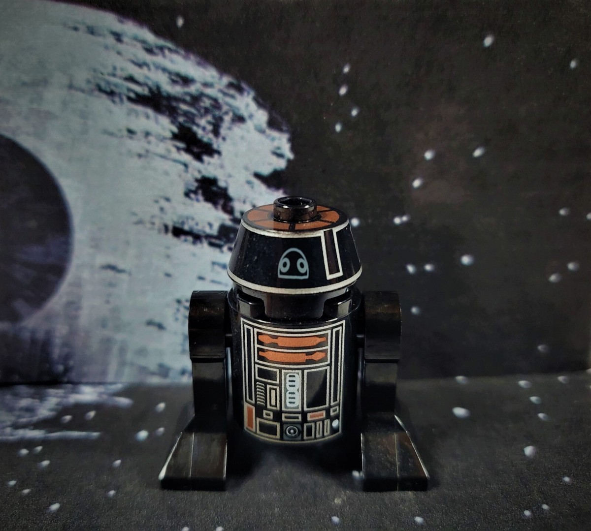 LEGO Star Wars Minifigure Black Astromech Droid R5-J2 sw0375 From
