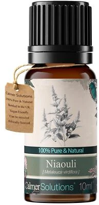 Calmer Solutions Niaouli For Aromatherapy Essential Oil 10ml 100% Pure Natural