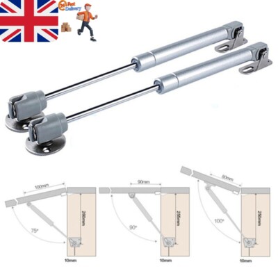 Pneumatic Door Hinge Hydraulic Gas Strut Support Furniture Cabinet Props 