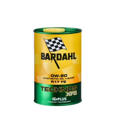 1 Liter Engine Oil Car Bardhal XFS Technos 0W20 ACEA C5 R17 FE Service