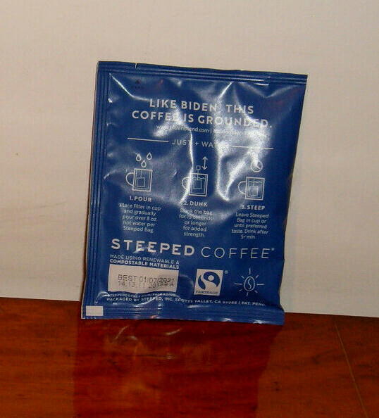 Democratic National Convention 2020 - Cup of Joe Biden Blend Instant Coffee, NIP