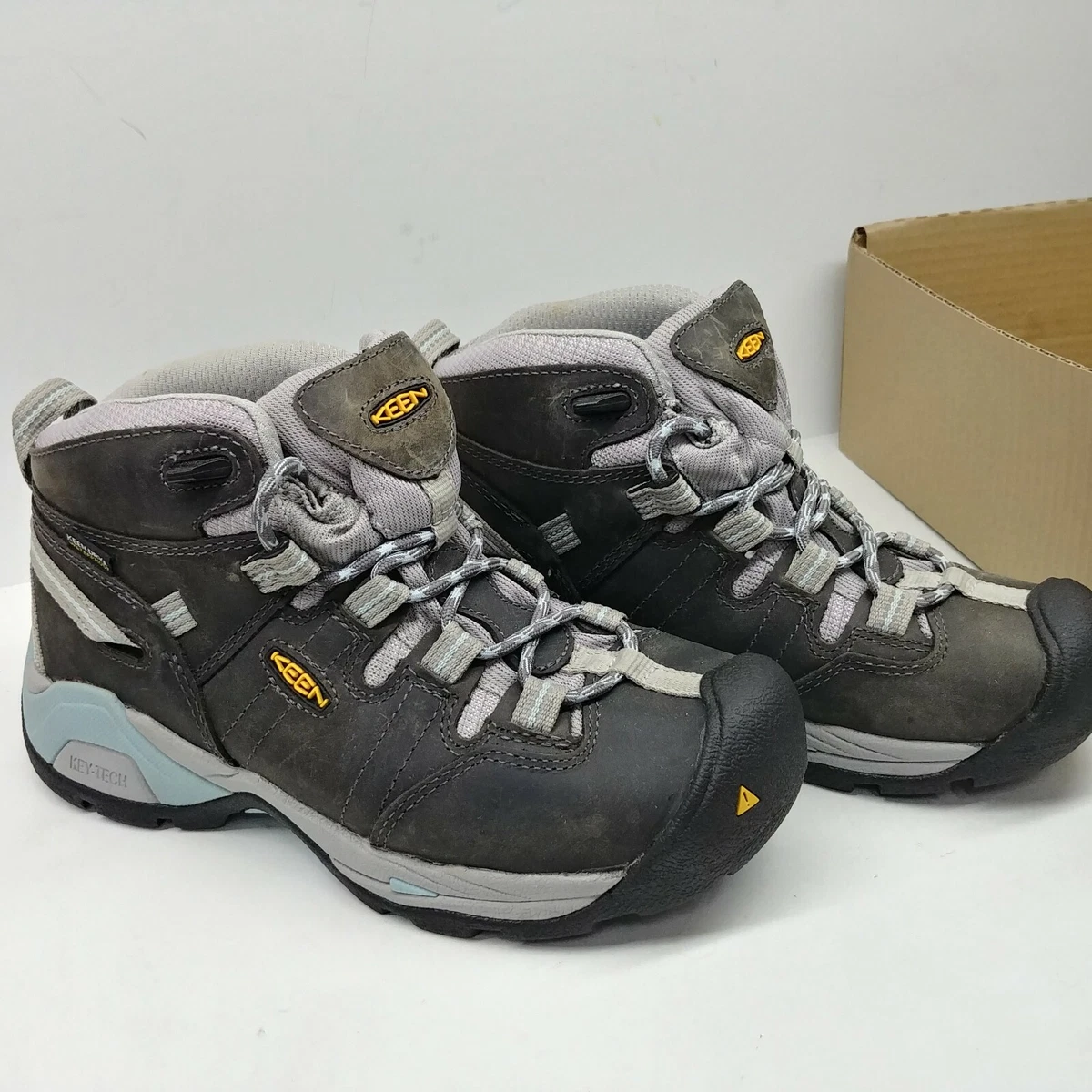 Keen utility women's detroit mid steel toe work boot hotsell