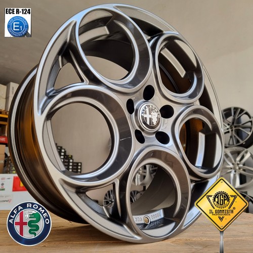 GTA KIT 4 Cerchi In Lega 17 Compatibili con Alfa Romeo 156 147 156 GT GTV Spider - Imagen 3 de 12