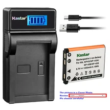 Kastar Battery LCD USB Charger for Fujifilm FinePix JX540 JX550 JX560JX580 Z70