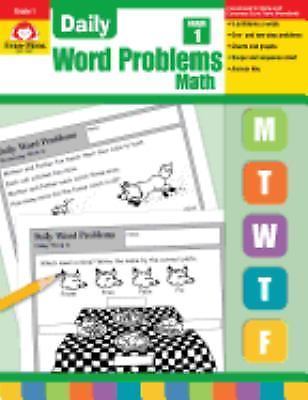 Daily Word Problems, Grade 1 - 1557998132, Jill Norris, paperback