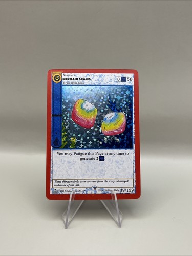 METAZOO CRYPTID NATION 2ND EDITION MERMAID SCALES 39/159 FULL HOLO NM
