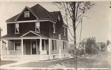J13/ Binghampton New York RPPC Postcard c1910 Home Residence 124