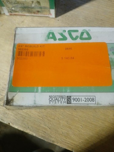 NEW ASCO RED-HAT 302350 SOLENOID VALVE REBUILD KIT - Picture 3 of 3