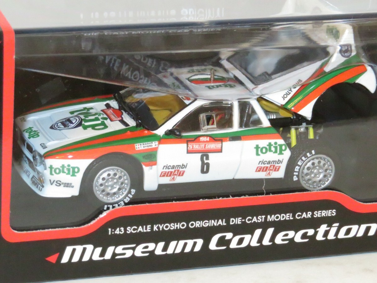 1/43キット レーシング 43 ランチア ラリー 037 TdC 1984 1/43 Lancia Rally 037 Totip Jolly Club Rally Sanremo 1984 #6