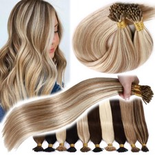 200S THICK Pre Bonded Stick I-Tip Nano Micro Tip Ring Remy Human Hair Extensions