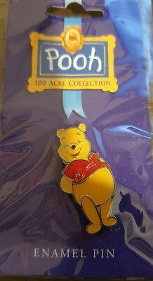 Disney Store Puuh 100 Hektar Sammelnadel - Puuh stehend - Ausverkauft Brandneu in Verpackung