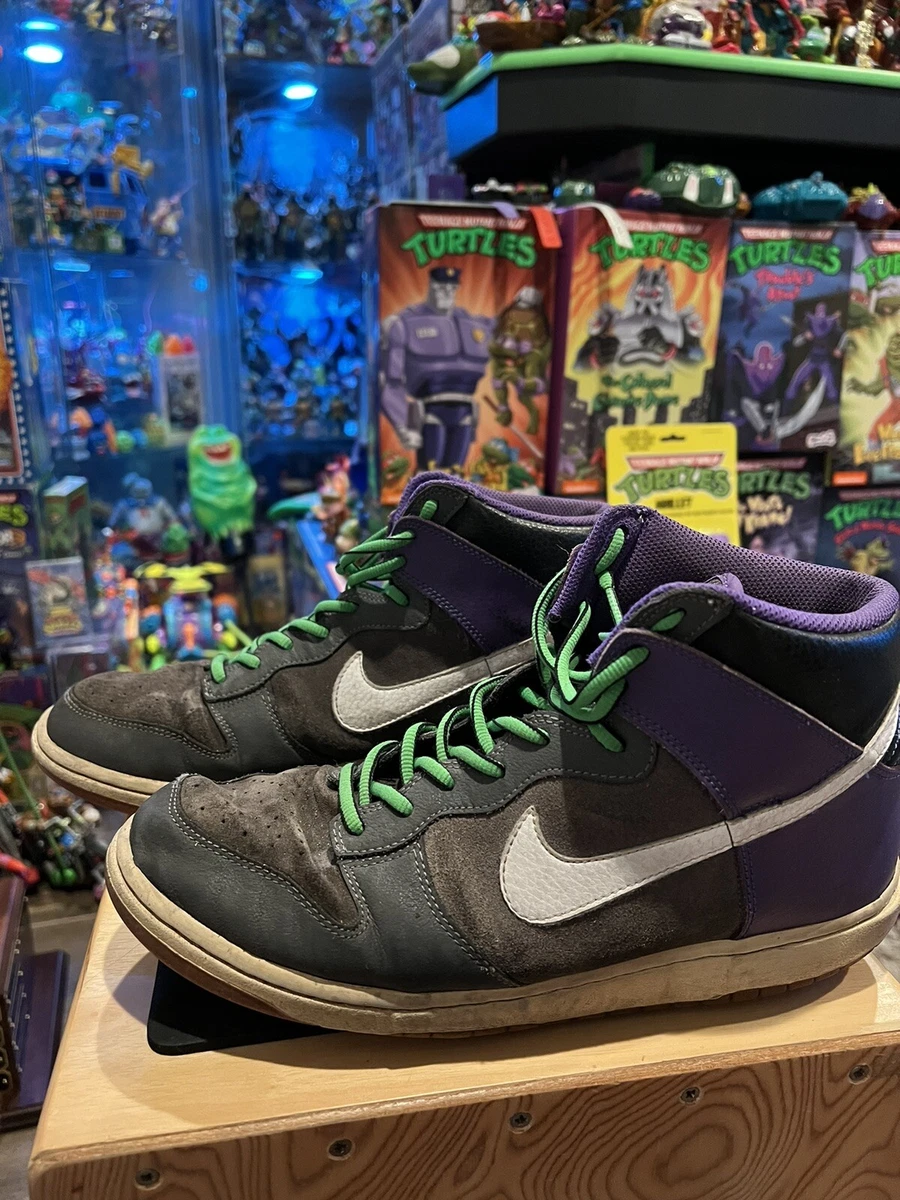 Size 9.5 - Nike Dunk High 6.0 Pure Purple Dunk SB high vintage