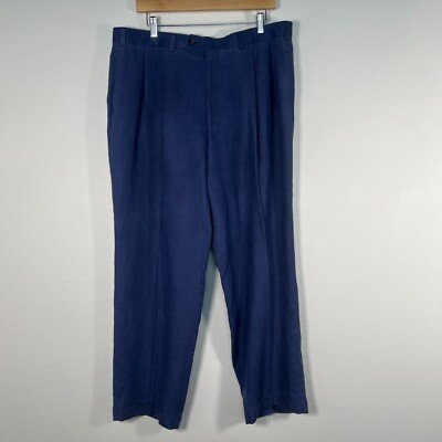 Vintage Lauren Ralph Lauren Mens 100% Linen Trouser Pants Sz