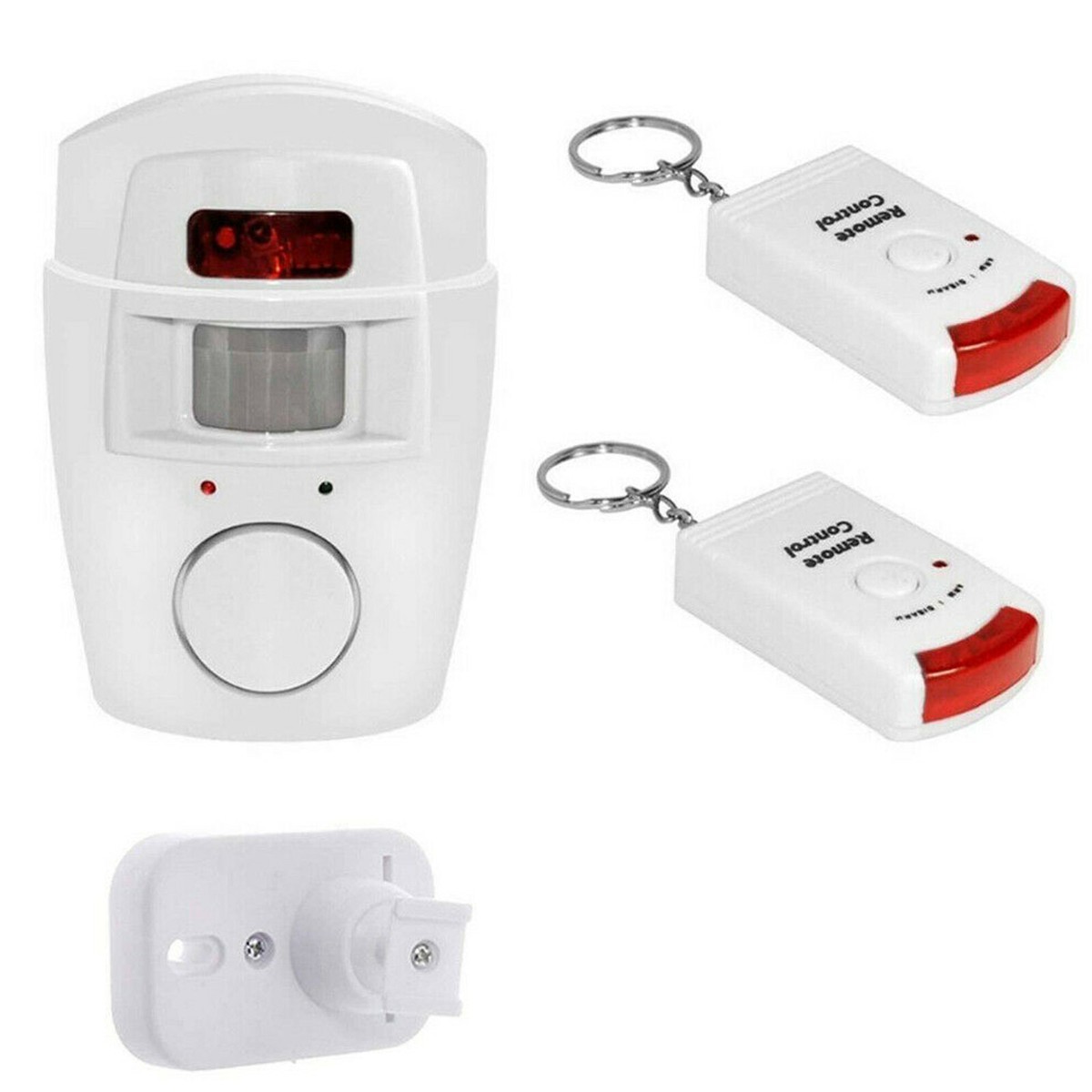WIRELESS MOTION SENSOR ALARM WITH SECURITY KEYPAD PIR HOME GARAGE SHED CARAVAN - Foto 4