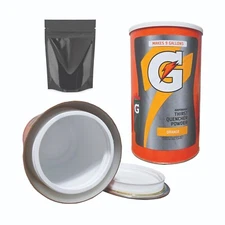 Gatorade Orange XLarge Diversion Safe Stash Can Screw Lock Hidden Compartment