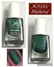 Julie G Textured Nail Color #70163 MISTLETOE *Green* 0.35 fl oz