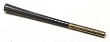 Vintage 1950  Unused Gold Plate Parasol Umrella Walking Stick Cane Handle Mint