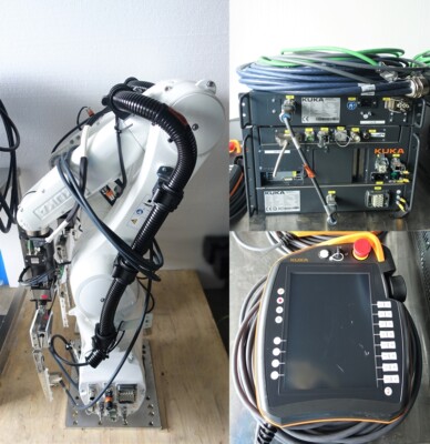 KUKA KR 10 R900 SIXX CR ROBOT w KR C4 CONTROLLER, COMP DRIVE BOX, TEACH PENDANT
