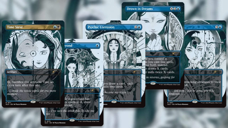 WIZARDS OF THE COAST Secret Lair Featuring: Peach Momoko