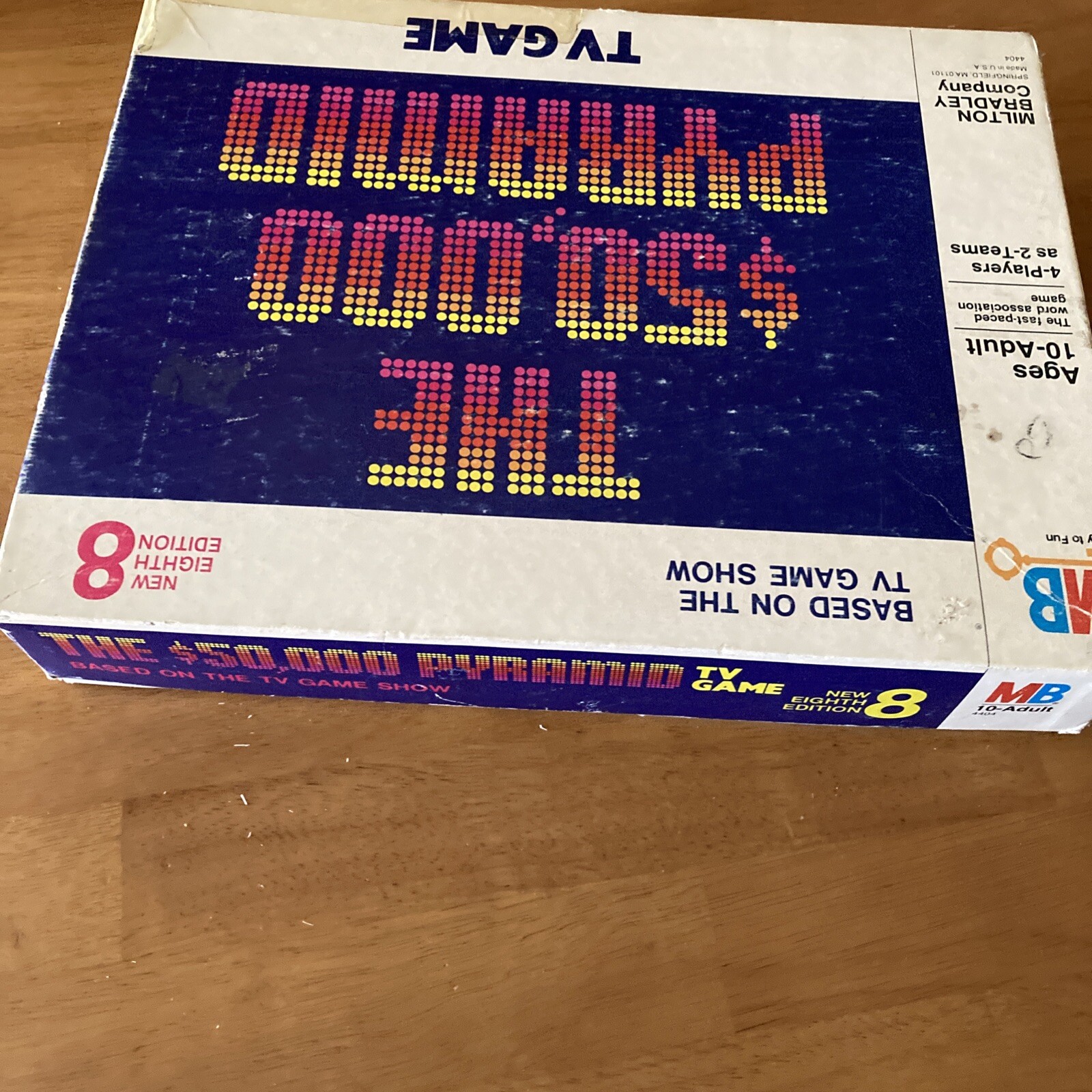 Milton Bradley Vintage $50,000 PYRAMID. 1981 BOARD GAME 8th Plus Extras ...