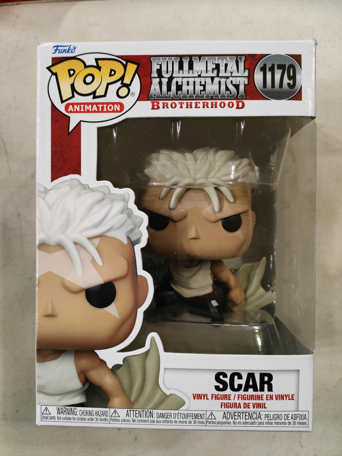 Fullmetal Alchemist Brotherhood - SCAR - Funko - POP! Animatio #1179
