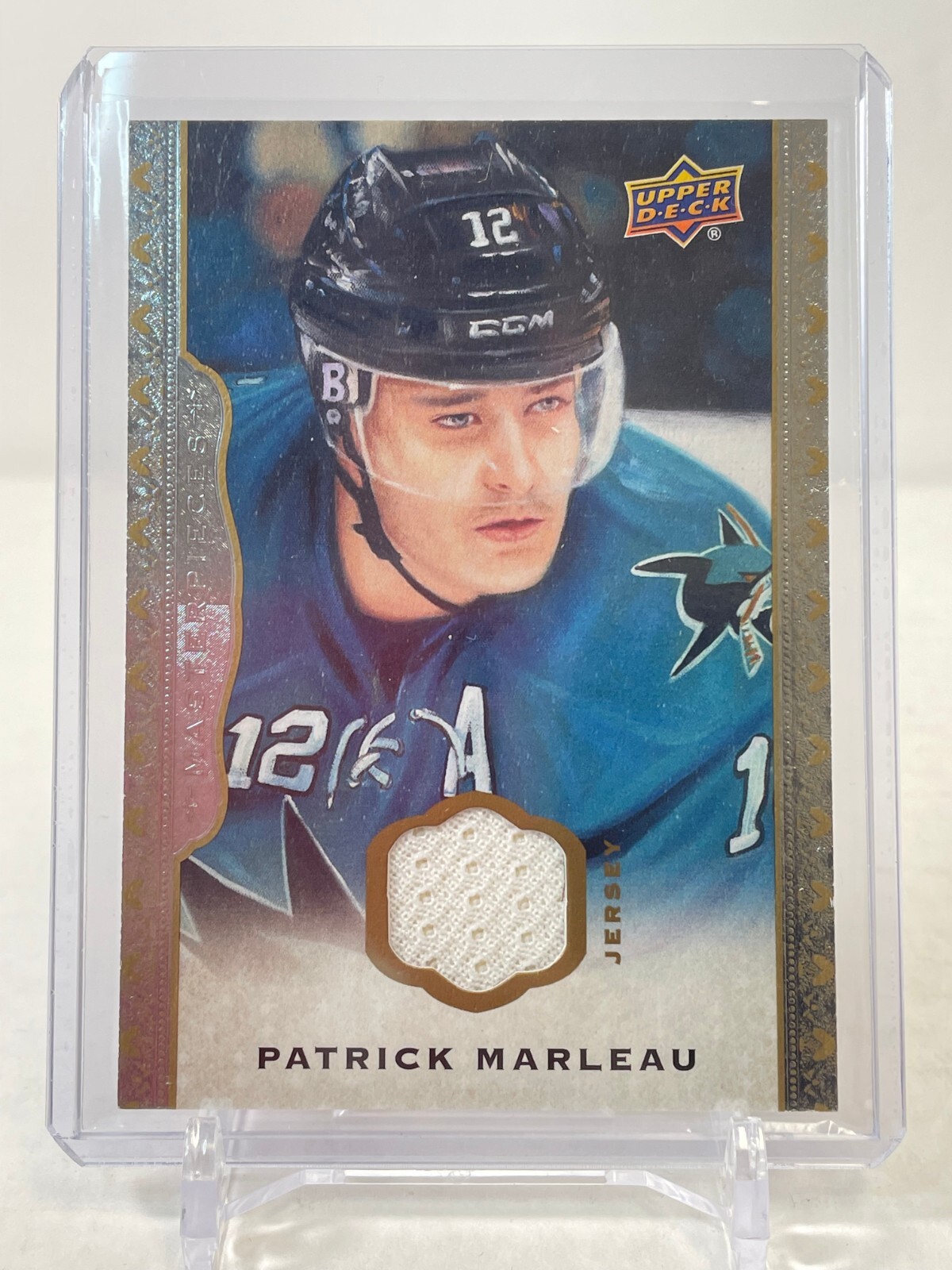 PATRICK MARLEAU 2014-15 Upper Deck Masterpieces Patch - Montreal Canadiens