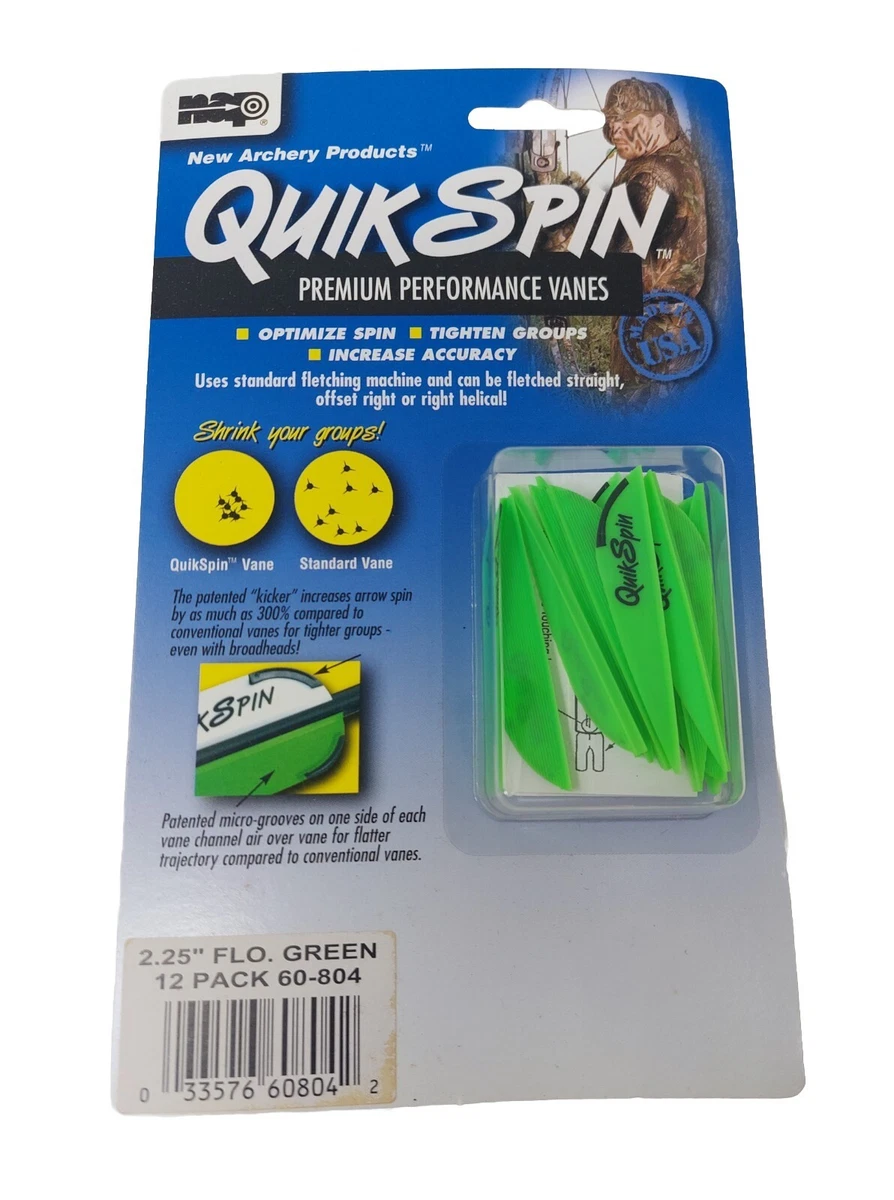 New Archery Products Quickfletch 3 QS CB W, G, G