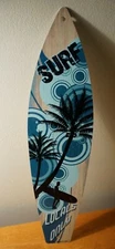 SURF LOCALS ONLY SURFBOARD SIGN Tiki Bar Beach Surfing Surfer Home Decor NEW