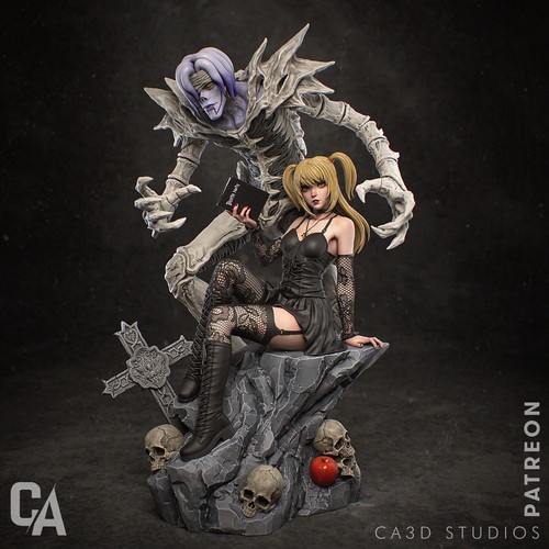 Misa Amane Death Note model figurine resin kit unpainted FAN ART - Imagen 10 de 10