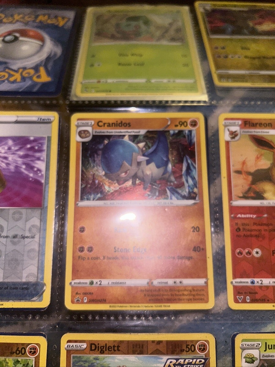 Pokmon TCG Cranidos Sword & Shield SWSH274 Holo Promo Promo | eBay Pokmon TCG Cranidos Sword & Shield SWSH274 Holo Promo Promo | eBay