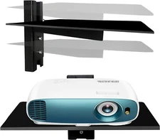 FEBTECH-Floating Entertainment Center Shelves-Wall mount for Projector, Tv, DVD