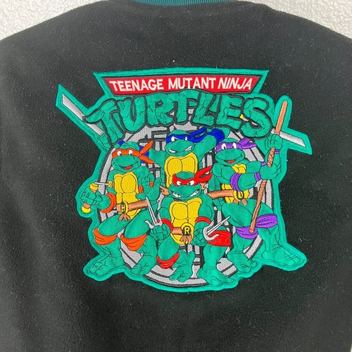 Vintage Mr. P's Teenage Mutant Ninja Turtles Bomber Jacket Kids 5 Korea TMNT - Picture 9 of 11