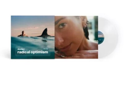 Dua Lipa Radical Optimism Clear Vinyl New Vinyl LP Sealed Slight Plastic Wear