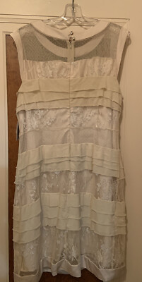 New York And Company Dress Brand New With Tags - Size 18 Gold/Tan Layered  NICE! | eBay