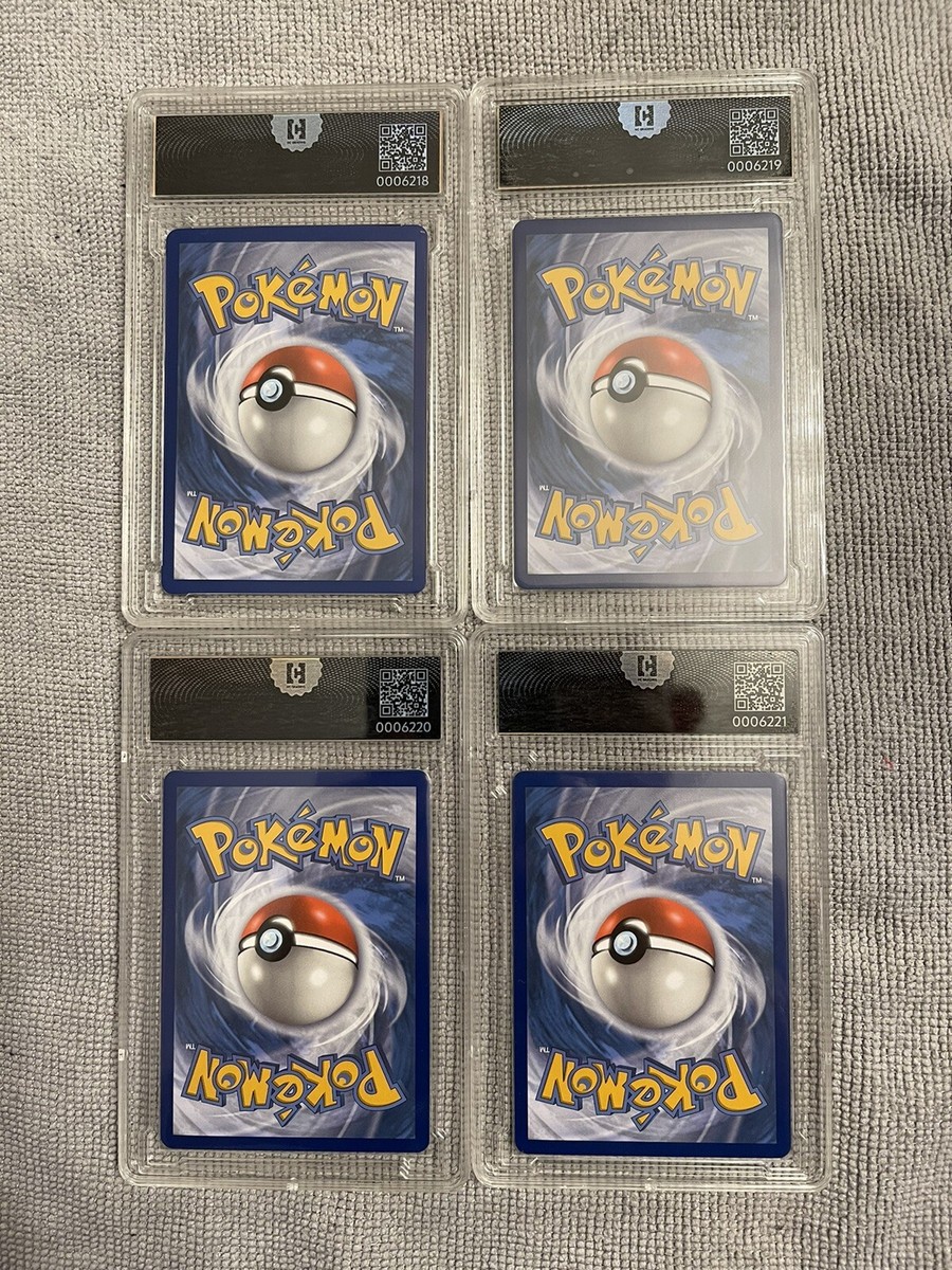 2021 Mewtwo V Union Complete Set Of 4 SWSH159-SWSH162 Black Star