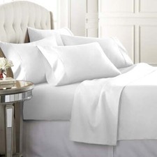 Luxury Home Super-Soft 1600 Series Double-Brushed Bed Sheets Set - 6 Piece