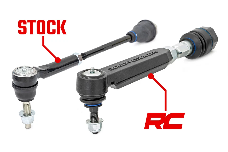 Rough Country HD Tie Rod Kit for 2001-2010 Chevy/GMC 2500HD/3500HD - 11015 - Image 4 of 4