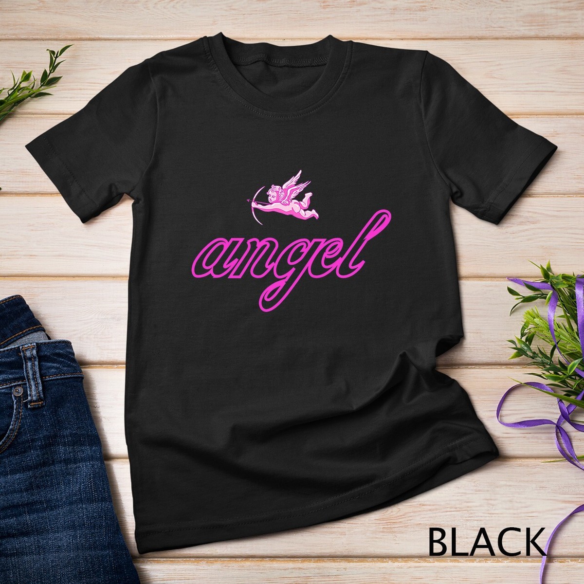 Angel y2k Aesthetic Cherub Vintage Trendy 2000s 00s Unisex T-shirt 